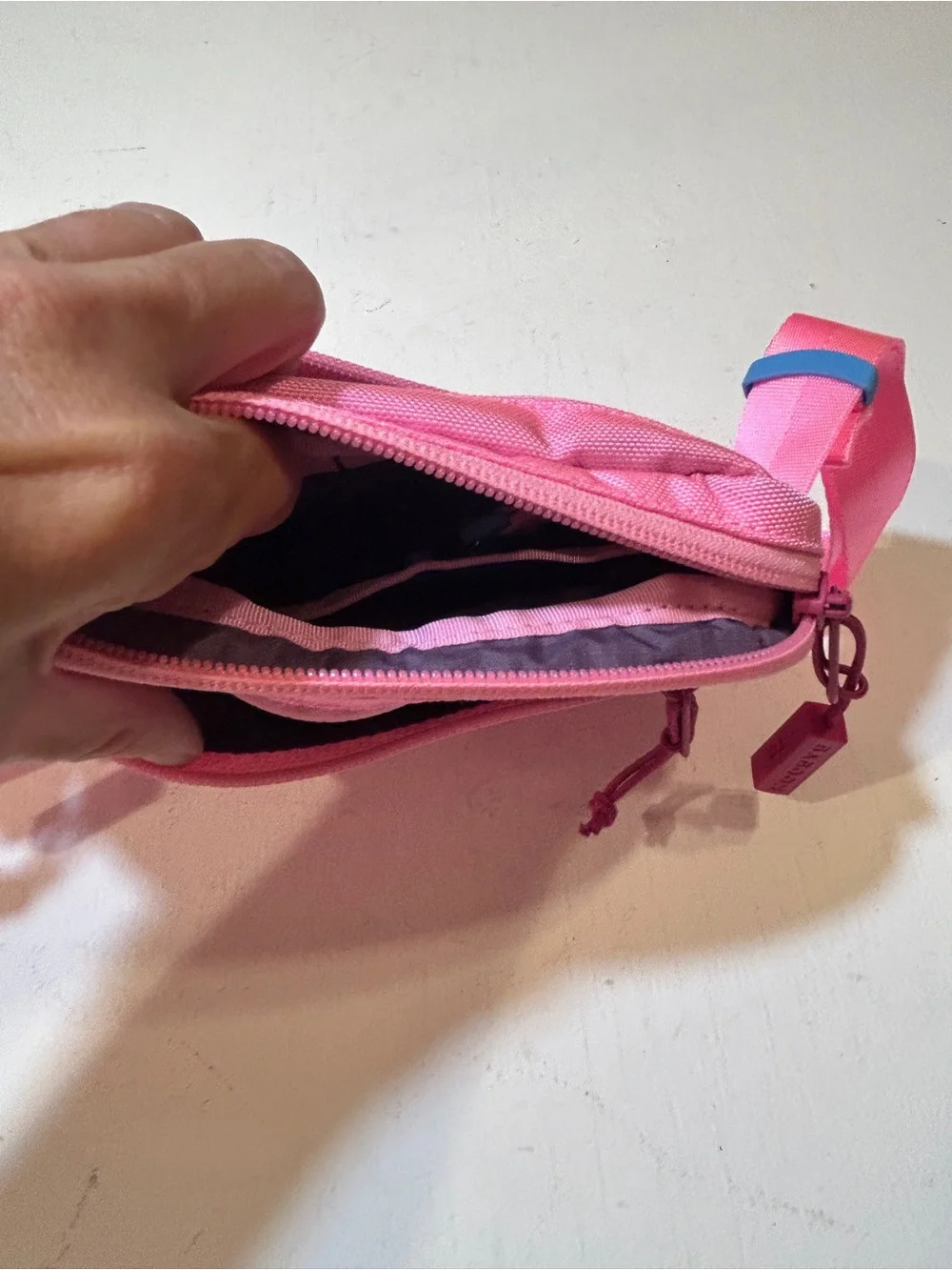 Baboon To The Moon Pink Crossbody Belt Bag Fanny Pack Travel Festival Bag